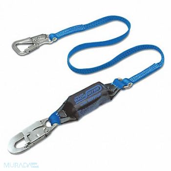 HONEYWELL MILLER Shock-Absorbing Lanyard 6 ft 310 lb., 3WNP4