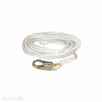 HONEYWELL MILLER K3316 Positioning Lanyard White Fixed, 36WA34