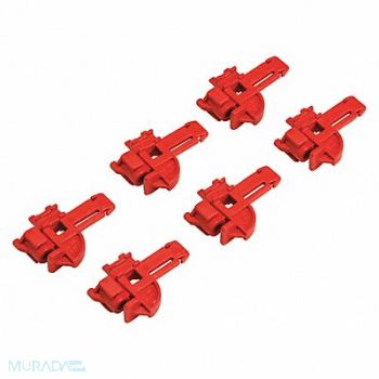 BRADY Fuse Lockout Fits 13/32 in Fuses PK6, 3WPL6