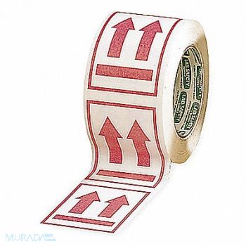 GRAINGER APPROVED Instructional Label Arrows PK500, 3WRW6