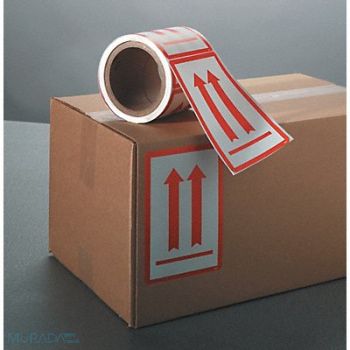 GRAINGER APPROVED Instructional Label Arrows PK500, 3WRX7