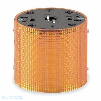 FEDERAL SIGNAL Tower Light LED Module 120V 100mm Ambr, 3WU45