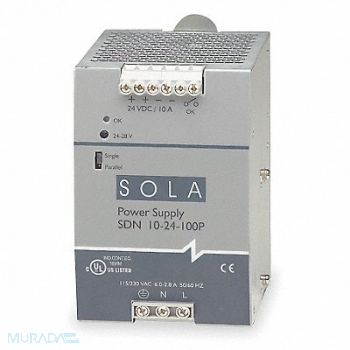 SOLAHD DC Power Supply 24VDC 10A 47-63Hz, 3WY65