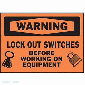 BRADY Sign 3 1/2 inx5 in Polyester PK5, 3XAJ4