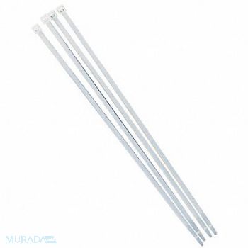 BRADY Cable Tie 7 in White PK100, 3XAT5