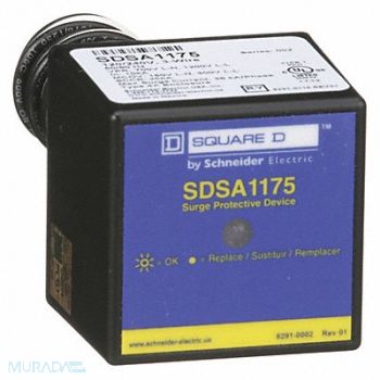 SQUARE D Surge Protection Device 120/240VAC 1Ph, 3XB86