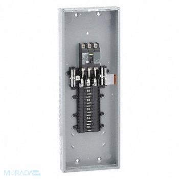 SQUARE D Load Center 150A CB 3 Phase 30 Spaces, 3XB89