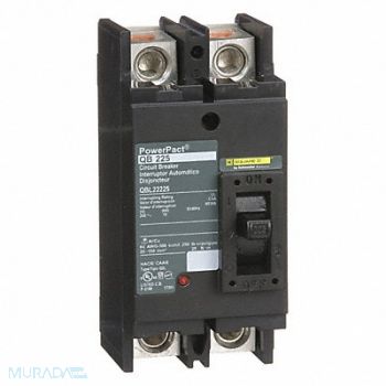 SQUARE D Circuit Breaker 225A 2P 240VAC QB, 3XB99