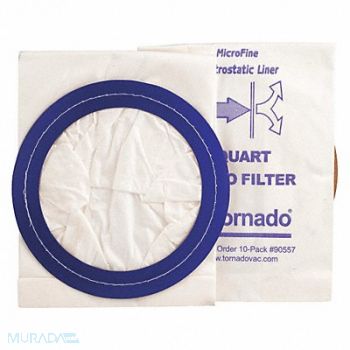 TORNADO Vacuum Bag For Backpack Vac PK10, 3XCH1