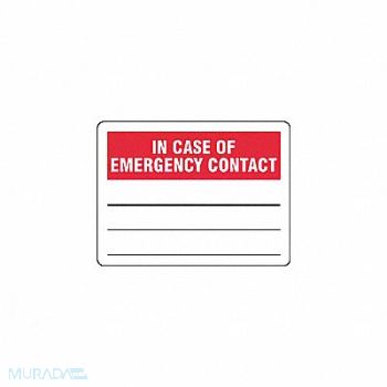 STRANCO INC Label 3 1/2 in x 5 in Polyester PK10, 3XCR2