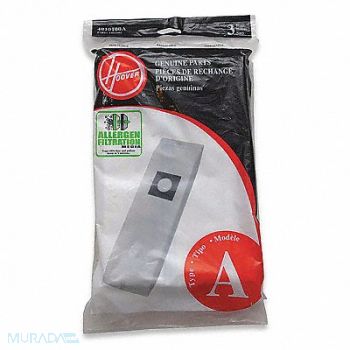 HOOVER Bag A Non-reusable PK3, 3XDN7