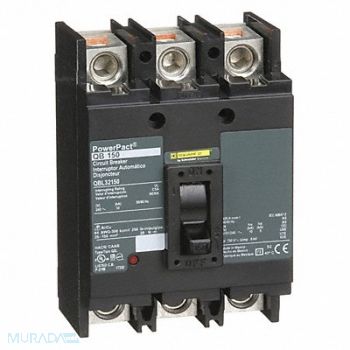 SQUARE D Circuit Breaker 150A 3P 240VAC QB, 3XE11