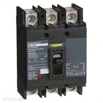 SQUARE D Circuit Breaker 225A 3P 240VAC QB, 3XE14