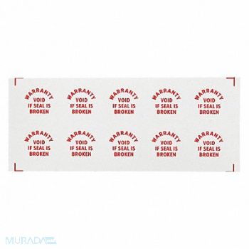 ELECTROMARK Calibration Label Red/White PK200, 3XFF4