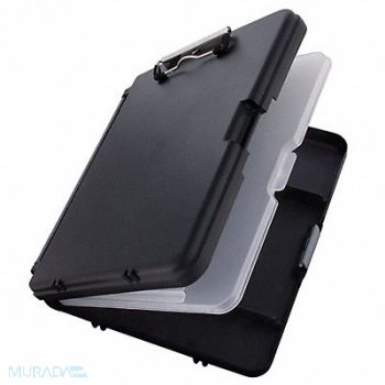 GRAINGER APPROVED Storage Clipboard 8-1/2 x 12 Blk/Ch, 3XJH7