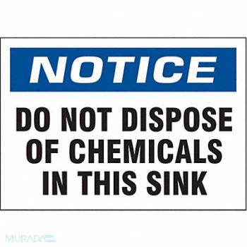 GRAINGER APPROVED Plant Safety Label 3 1/2 in x 5 in PK10, 3XJU4