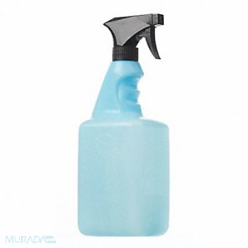 GRAINGER APPROVED Trigger Spray Bottle 32 oz 9 H Blue, 3XJV8