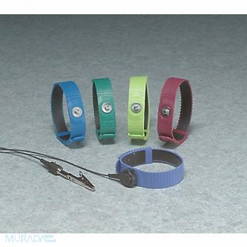 SCS Wrist Strap Adj Thermoplastic Band, 3XKA8