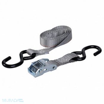 KEEPER Tie Down Strap Cam Buckle Poly 6 ft PK2, 3XNC3