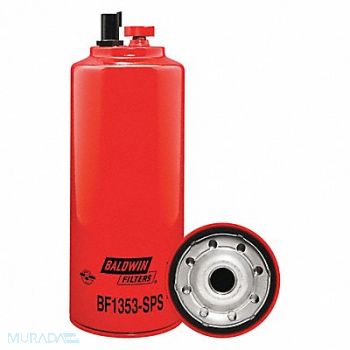 BALDWIN FILTERS Fuel/Water Separator 11-11/16x4-1/4 In, 3XUH8