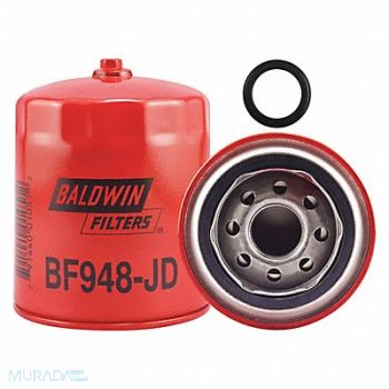 BALDWIN FILTERS Fuel Filter 4-11/16x3-11/16x4-11/16 In, 3XUJ6
