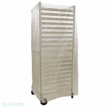 TOUGH GUY Plastic Rack Cover 24 D 80 H 29 W PK50, 3XVY4