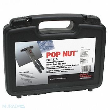 POP AVDEL Rivet Nut Tool Kit Metric M4 M5 M6, 3XXD2