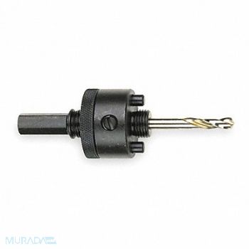 MILWAUKEE Quick Change Hole Saw Arbor 7/16 Hex, 3Y079