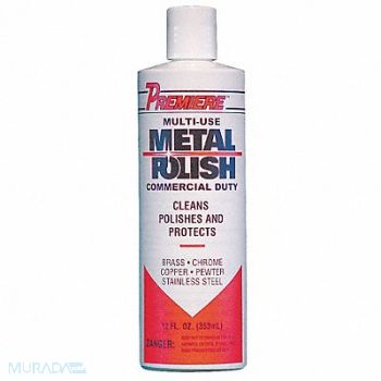 PREMIERE Metal Polish 12 oz Bottle, 3YB69