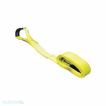LIFT-ALL Recovery Strap 30 ft Overall L Yellow, 3YFD1
