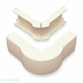 LEGRAND External Elbow 90 Deg Ivory PVC Elbows, 3YE28