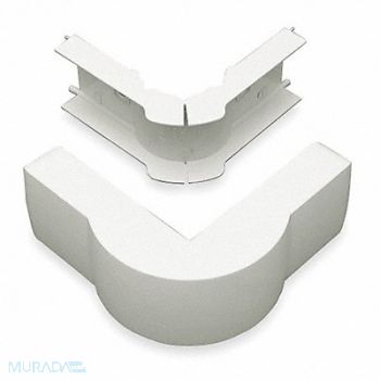 LEGRAND External Elbow 90 Deg Ivory PVC Elbows, 3YE36