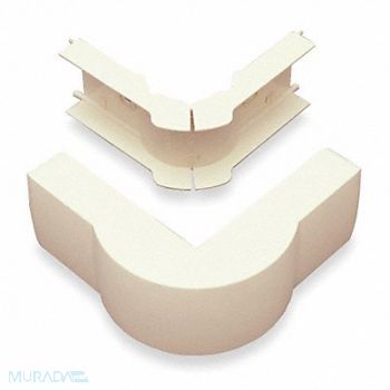 LEGRAND External Elbow 90 Deg Ivory PVC Elbows, 3YE46
