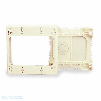 LEGRAND Device Box Ivory PVC Boxes, 3YE53