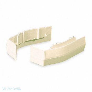 LEGRAND Base Seam Clip Ivory PVC Clips, 3YE75