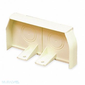 LEGRAND End Cap Ivory 40N2 Caps, 3YE87