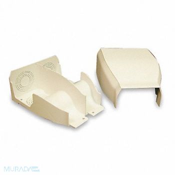 LEGRAND Divided Entrance End White, 3YE90