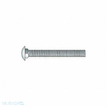 AMERICAN GARAGE DOOR SUPPLY Carriage Bolt 2-1/4 in PK24, 5MVD4
