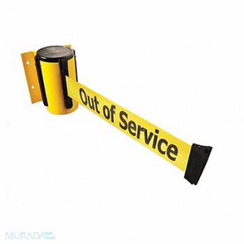 TENSABARRIER D0095 Belt Barrier Yellow Belt Color Yellow, 3YJU3