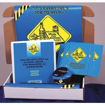 MARCOM SafetyTrainingKit DVD SubstanceAbuse, 3YKX7