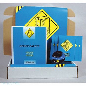 MARCOM SafetyTrainingKit DVD GnrlOfficeSfty, 3YLC5