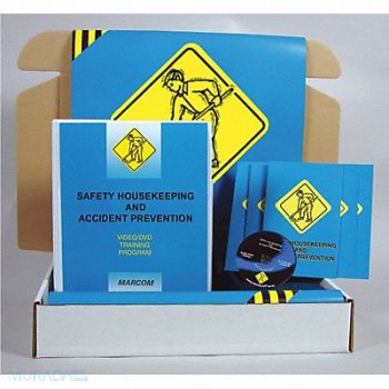 MARCOM SafetyTrainingKit DVD AccidentPrevention, 3YLC7