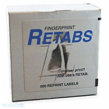 CORTECH ReTab Correction Labels PK500, 3YMH5