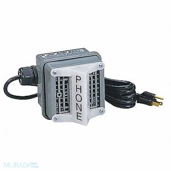 FEDERAL SIGNAL Phone Extension Ringer Grey, 3YMK9