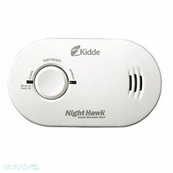 KIDDE CO2 Alarm AA Alkaline Electrochemical, 3YNJ3