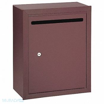 SALSBURY INDUSTRIES Letter Box Bronze Surface, 3YNW9