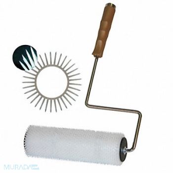 TOUGH GUY Spiked Roller Frame and Cover 9/16 Nap, 3YPD5