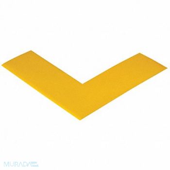 MIGHTY LINE K3730 Floor Tape Yellow 2 inx6 in L PK100, 3YTF2
