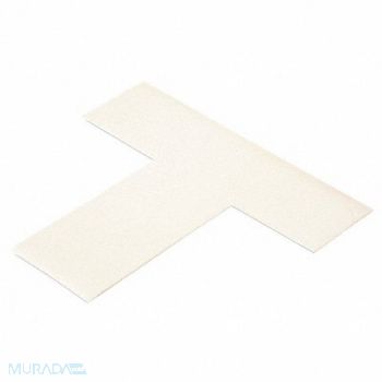MIGHTY LINE K3722 Floor Tape White 2 inx6 in T PK100, 3YTH5