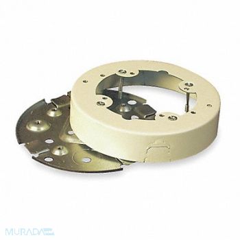 LEGRAND Fixture Box Ivory Steel Boxes, 3YY58